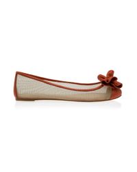Paul & Joe | Natural Mesh/leather Ballerina | Lyst