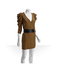 Elizabeth and James | Brown Doris Dress | Lyst
