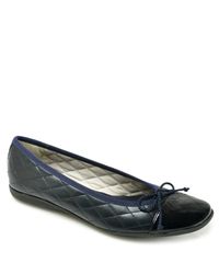 French Sole | Blue 'passport' Flat | Lyst