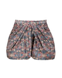Alldressedup | Multicolor Twisted Cuff Shorts | Lyst