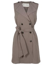 Graham & Spencer | Gray Trench Dress | Lyst