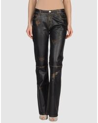miss sixty leather trousers