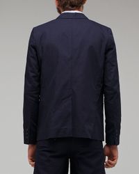 A.P.C. | Blue Classic Blazer for Men | Lyst
