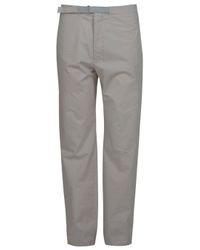 Jil Sander | Gray Rex Trousers for Men | Lyst
