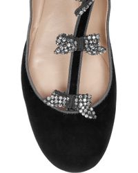 t bar ballerina shoes