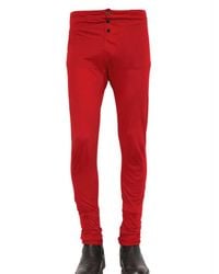 Ann Demeulemeester | Red Skinny Pant for Men | Lyst