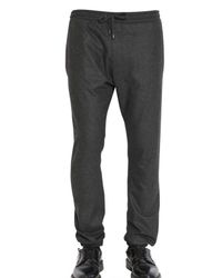 men's wool jogger pants