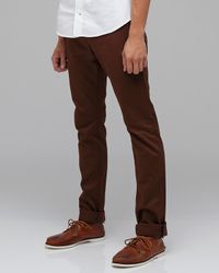 Rogue Territory | Brown Need Supply Co X Trousers In Nutmeg for Men | Lyst