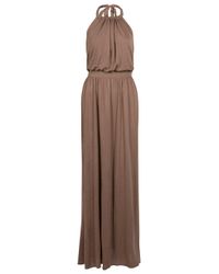 Tibi | Natural Jersey Maxi Dress | Lyst