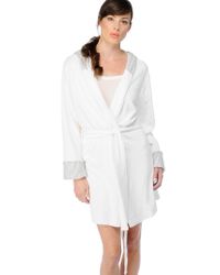 Splendid Lounge Luxurious Terry Cloth Robe in White - Lyst