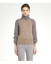 Tory Burch | Brown Melinda Turtleneck | Lyst