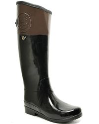 HUNTER | Black Rubber Rain Boot | Lyst