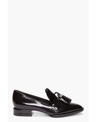 Alexander Wang | Black Georgie Tassle Loafers | Lyst