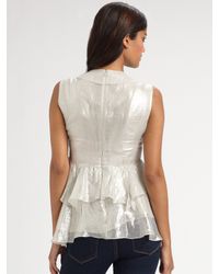 Nanette Lepore | White Ethereal Top | Lyst