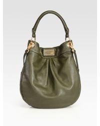 Marc By Marc Jacobs | Green Classic Q Hillier Hobo | Lyst