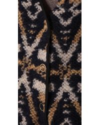 Textile Elizabeth and James | Brown Dakota Sweater Jacket | Lyst