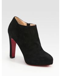 louboutin platform ankle boots