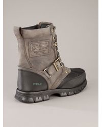 grey polo boots ralph lauren