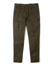 green tapered pants