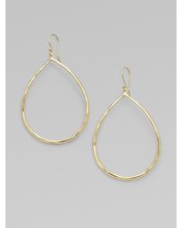 Ippolita | Metallic 18k Gold Teardrop Earrings | Lyst