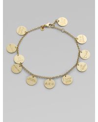 Roberto Coin | 18k Yellow Gold Love Bracelet | Lyst