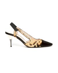 Giambattista Valli | Multicolor Leopard Slingback Heel | Lyst