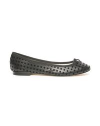 Repetto | Black Bb Dot Ballet Flat | Lyst