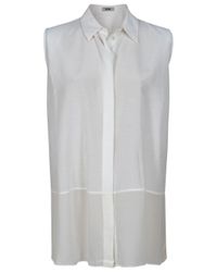 Acne Studios | Paris Twill Shirt - Off White | Lyst