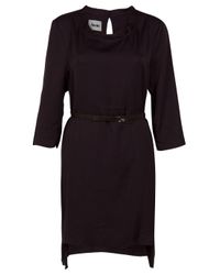 Acne Studios | Black Zink Keyhole Back Dress | Lyst