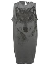 Stella McCartney | Gray Wolf T-shirt Dress | Lyst