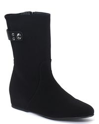 Stuart Weitzman | Downpour - Black Goretex Rainboot | Lyst