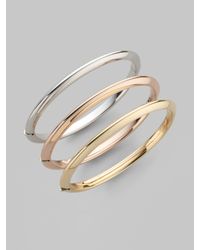 Roberto Coin | Pink 18k Rose Gold Bracelet | Lyst