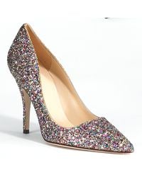 kate spade new york | Multicolor Licorice Glitter Pump | Lyst