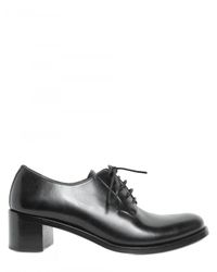 Jil Sander | Black 50mm Derby Leather Lace-up Shoes | Lyst