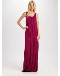 LNA | Red Nightingale Maxi Dress | Lyst