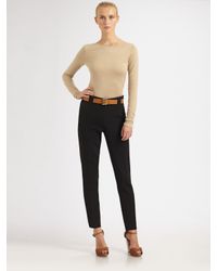 Ralph Lauren Black Label | Natural Kimono Sleeve Boatneck Top | Lyst