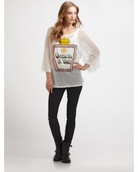 Wildfox | Natural Dream Potion Oversize Raglan | Lyst