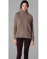 vince honeycomb cardigan
