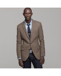 J.Crew | Brown Ludlow Sportcoat in Harvest Herringbone English Wool for Men | Lyst