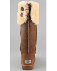 ugg over the knee bailey button chestnut
