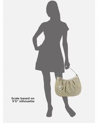 Gucci | Natural Sukey Gg Medium Hobo Bag | Lyst