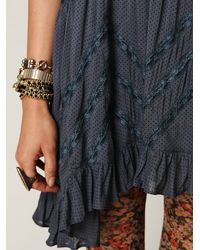 voile and lace trapeze slip nordstrom