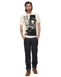 French Connection | White Evil Clown Tee for Men | Lyst