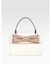 Valentino | Natural Aphrodite Mini Top Handle Bag | Lyst