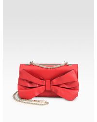 Valentino | Red Bow Flap Bag | Lyst