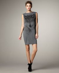 Stella McCartney | Gray Wolf T-shirt Dress | Lyst