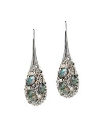 Alexis Bittar | Metallic Small Labradorite Teardrop Earrings | Lyst