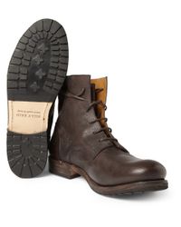 reid billy grain boots leather brown