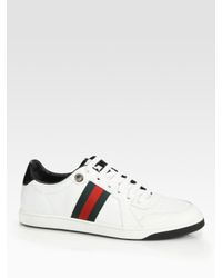 classic white gucci sneakers