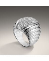 John Hardy | Metallic Dome Ring | Lyst